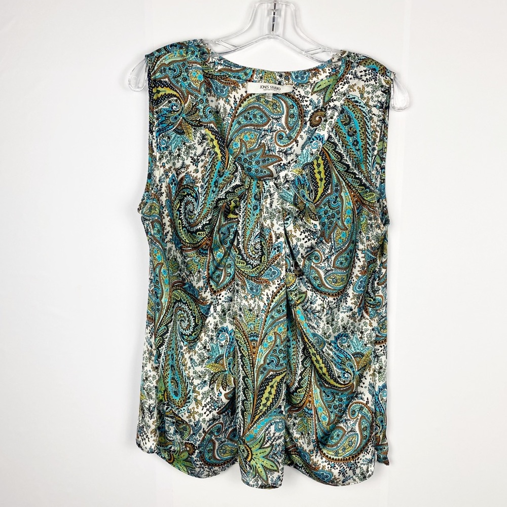 Jones studio sleeveless blouse